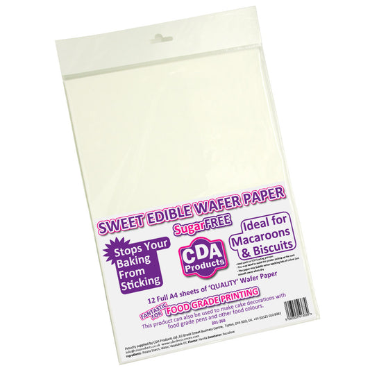 A4 Edible Wafer Paper