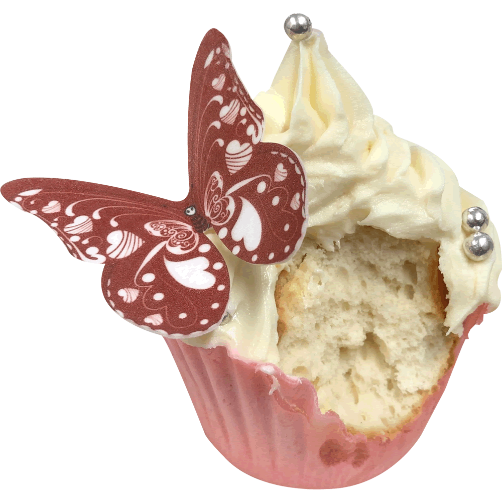 Edible Wafer Cupcake Cases – Pack of 12